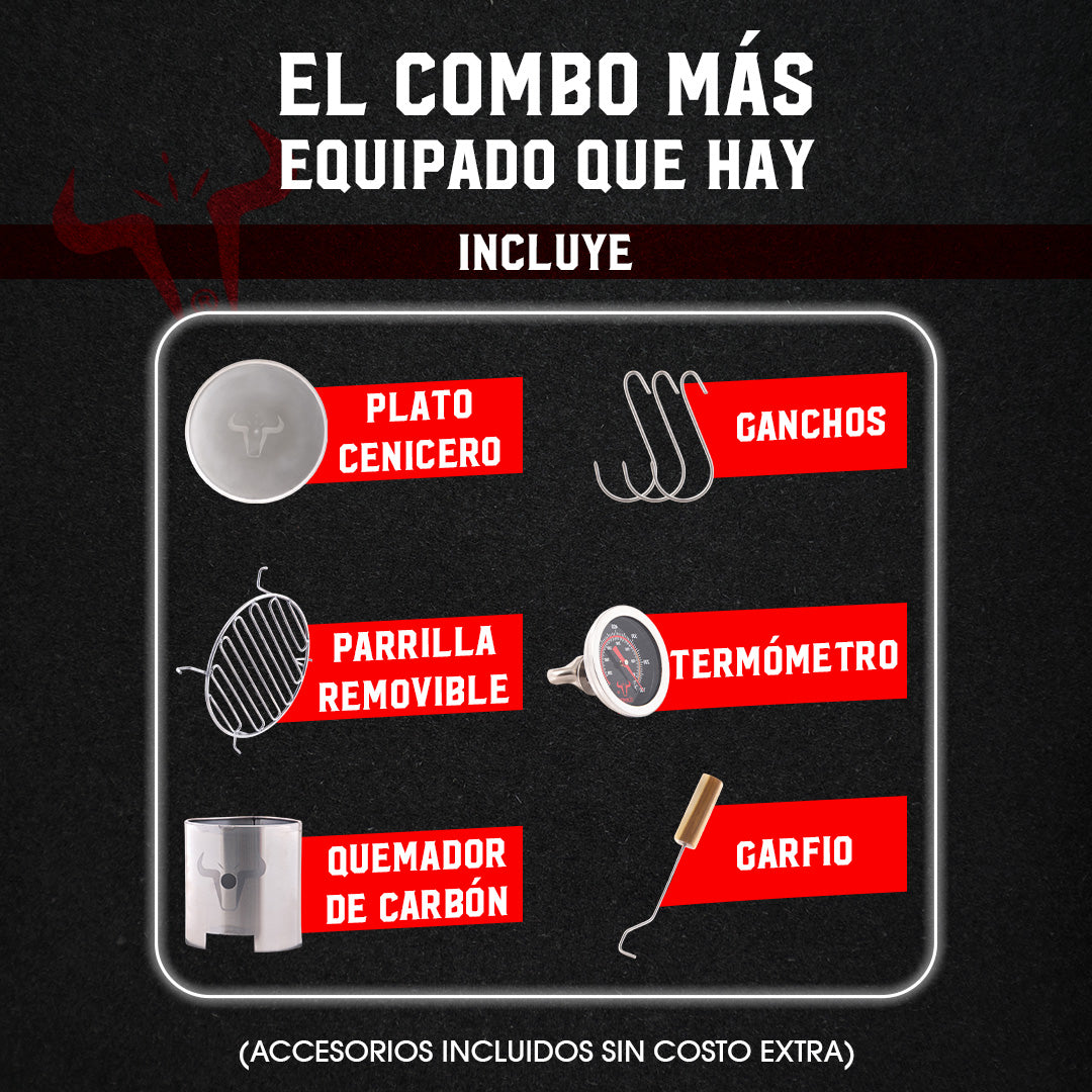 Barril Asador Pequeño 12lbs - Steak and Beer