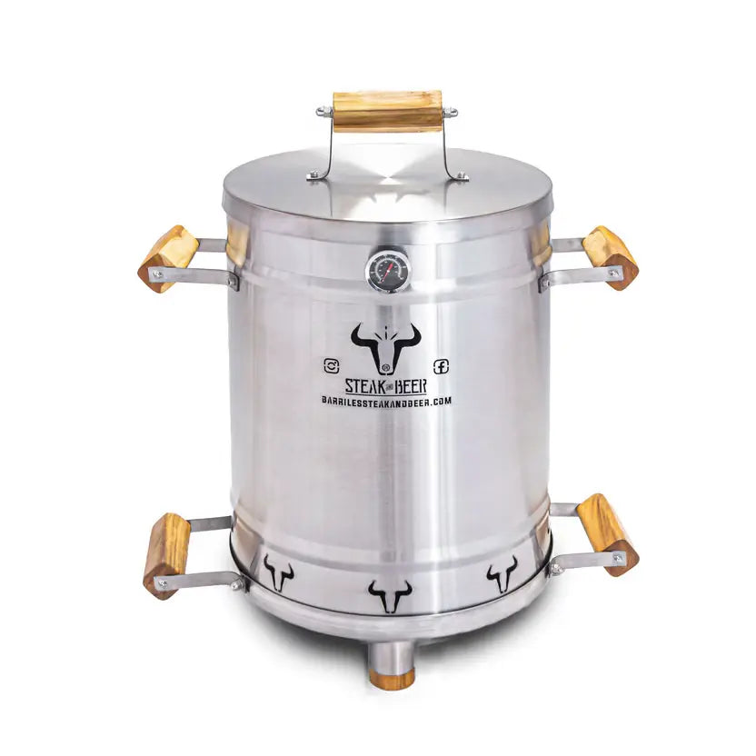 Barril Asador Mediano 28 LBS - Steak and Beer