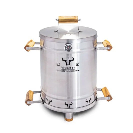 Barril Asador Mediano 28 LBS - Steak and Beer