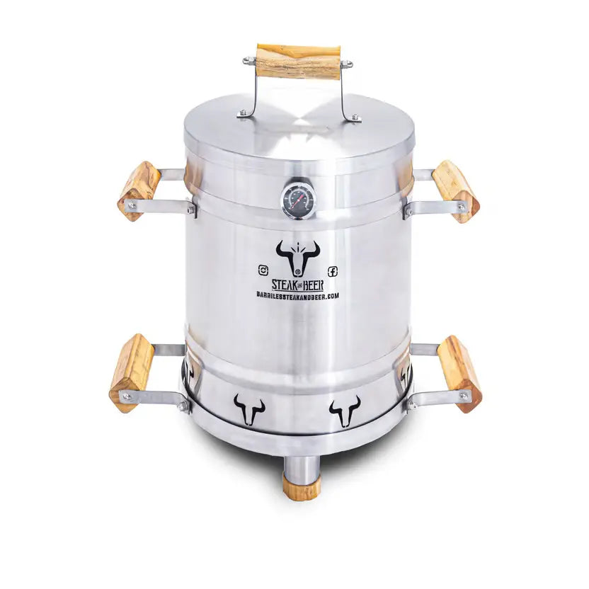 Barril Asador Pequeño 12lbs - Steak and Beer