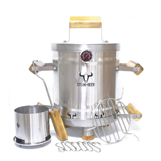 Barril Asador Mini 8 lbs- Steak and Beer